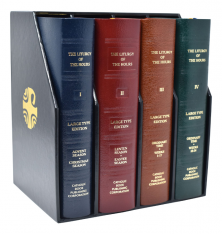 The Liturgy of The Hours (4 Volume Set) Large Print, 709/13